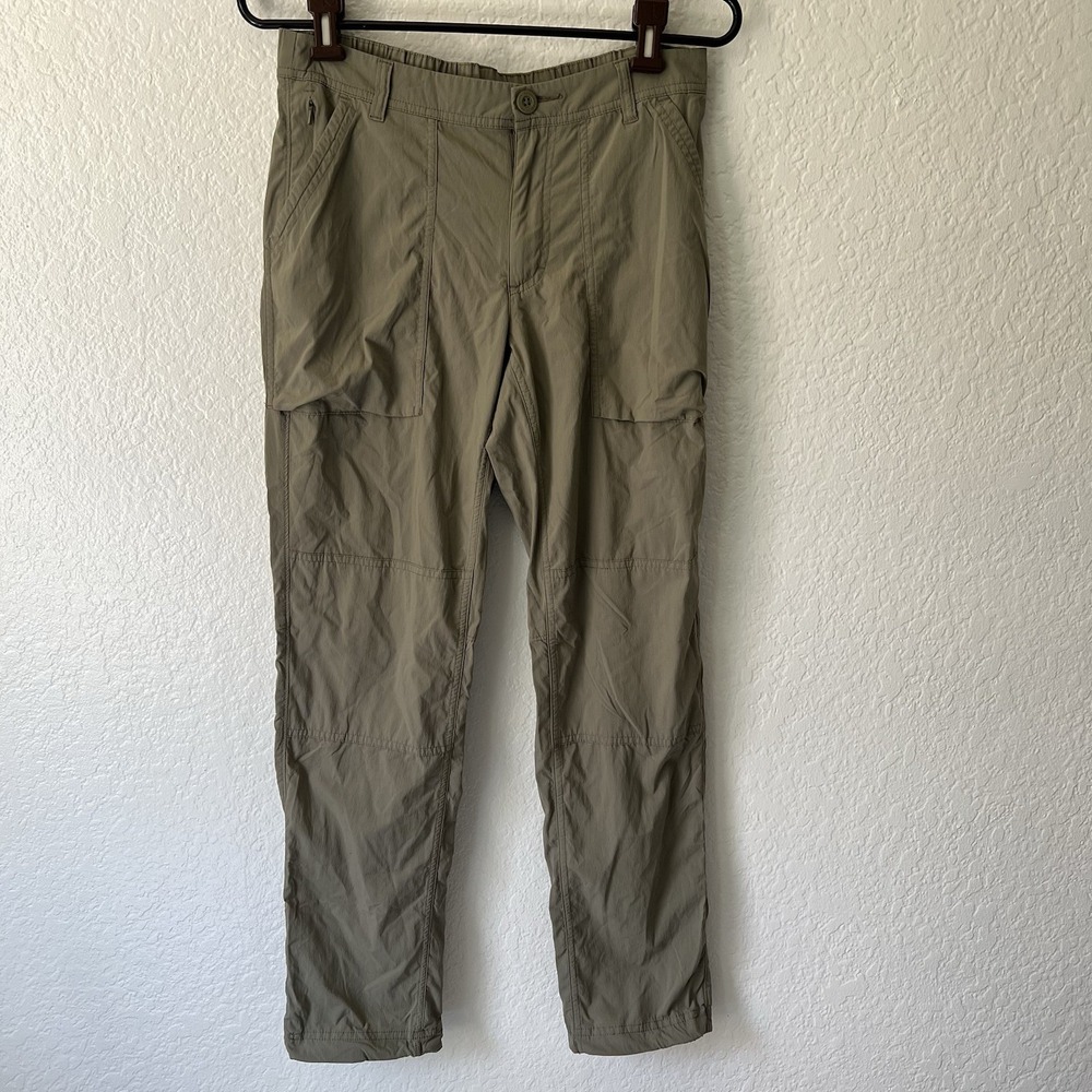 REI Co-op Savanna Trail Pants Women's Size 6 Khaki Hiking Lightweight Nylon - Picture 2 of 8